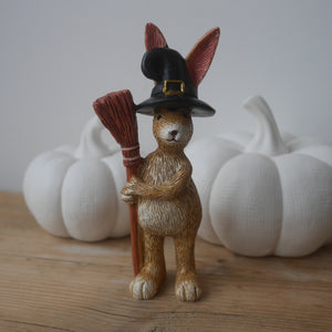 New Design Halloween Witch Rabbit Standing Decoration | Resin Rabbit | Bunny Decoration