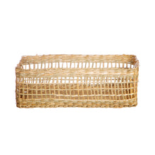 Load image into Gallery viewer, Seagrass Rectangular Basket

