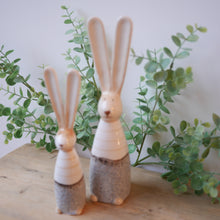 Load image into Gallery viewer, Tall Ear Bunny 19cm or 24cm, Spring, Easter Ornament
