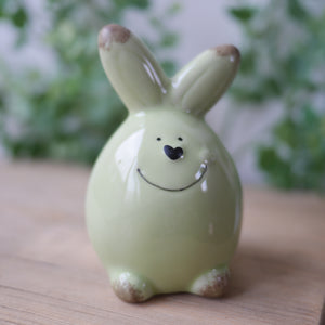Cute Porcelain Bunny Rabbits Assorted 8cm , Bunny Ornaments, Rabbit Ornament, Spring Decor