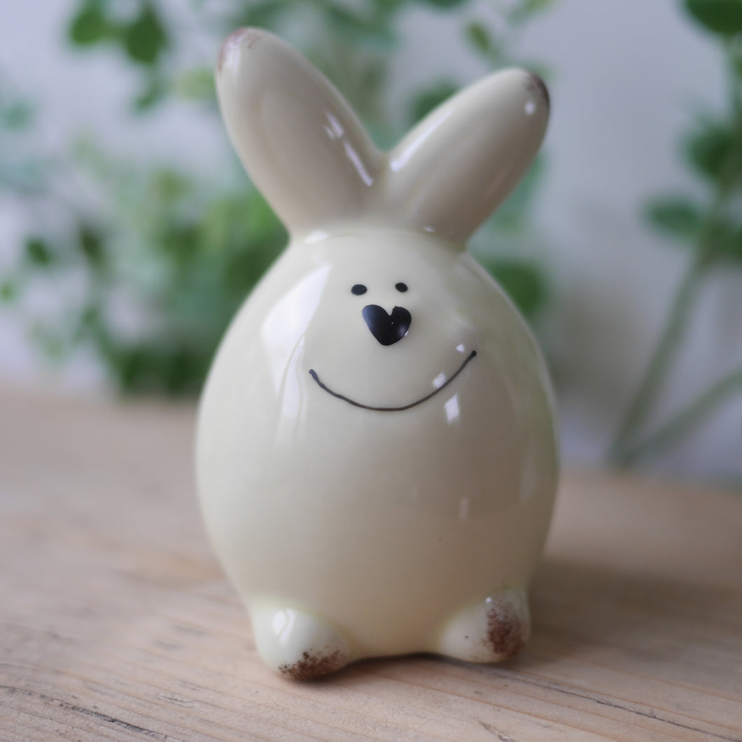 Cute Porcelain Bunny Rabbits Assorted 8cm , Bunny Ornaments, Rabbit Ornament, Spring Decor