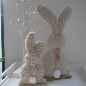 Easter Bunny | Tall Corduroy Bunny 35cm | Easter Decor | Easter Rabbit | Easter Gift