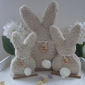 Easter Bunny 3 sizes | Boucle Decoration | Boucle Bunny | Bunny Decoration | Rabbit Decoration | Easter Decoration