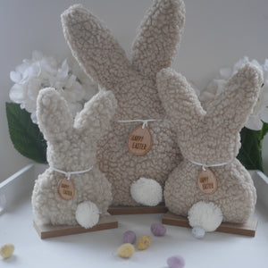 Easter Bunny 3 sizes | Boucle Decoration | Boucle Bunny | Bunny Decoration | Rabbit Decoration | Easter Decoration