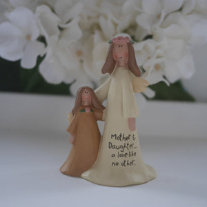 Mother and Daughter Angels | Mothers Day Gift | Gift for Mum | Mother's Day Keepsake