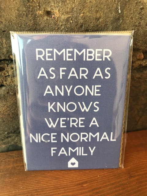 Nice Normal Family Magnet.