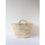 Parisienne Basket Medium, French Market Bag, Straw Bag